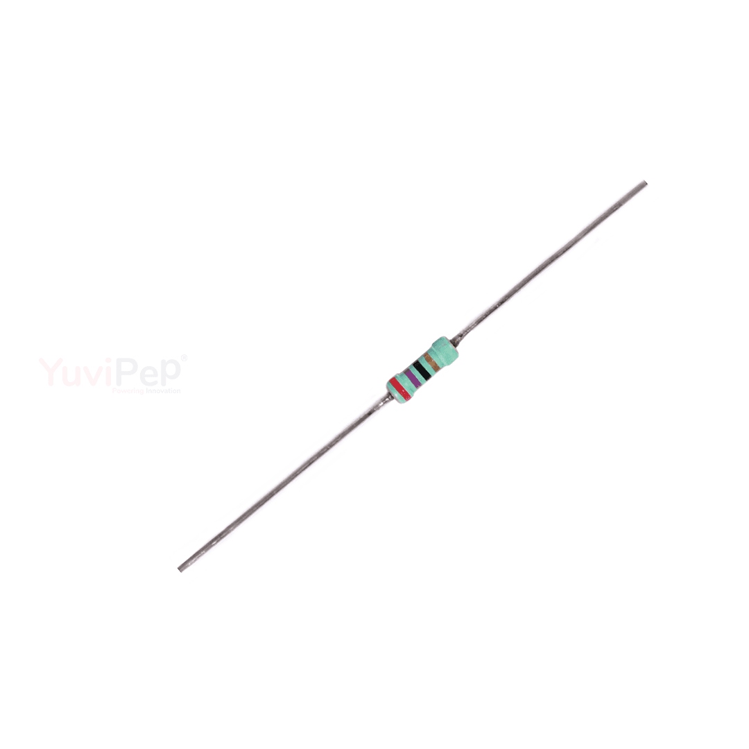 27 Ohm (Ω) 1/4W Resistor (Pack of 5) thumbnail 2