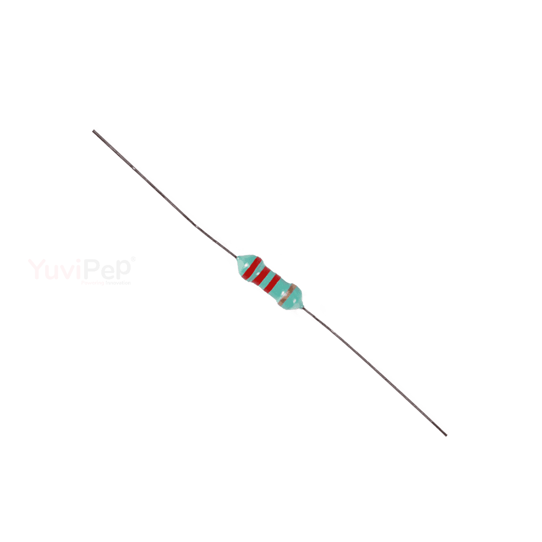 2.2K Ohm (Ω) 1/4W Resistor (Pack of 5)