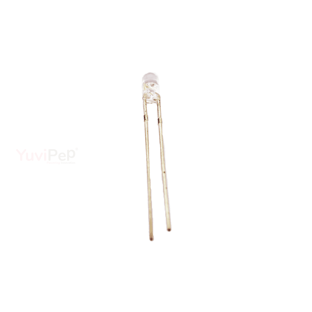 White LED (3MM) (Pack of 5)