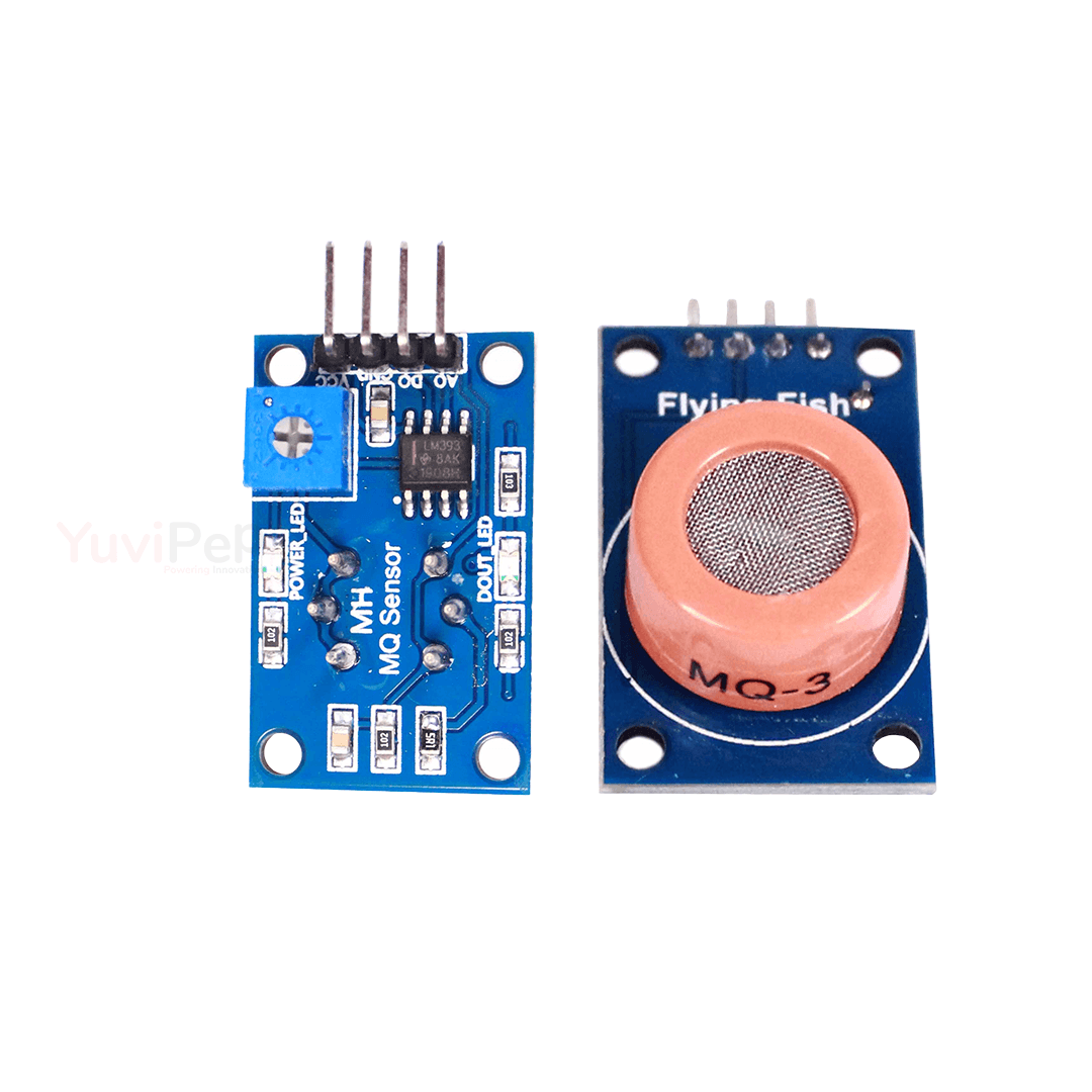 MQ-3 Alcohol Sensor thumbnail 3