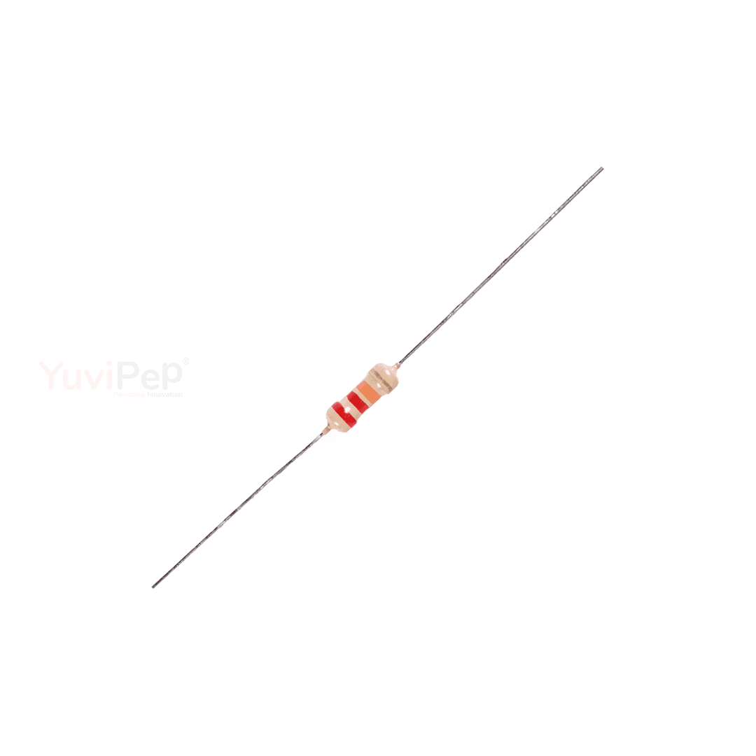 22K Ohm (Ω) 1/4W Resistor (Pack of 5) thumbnail 2