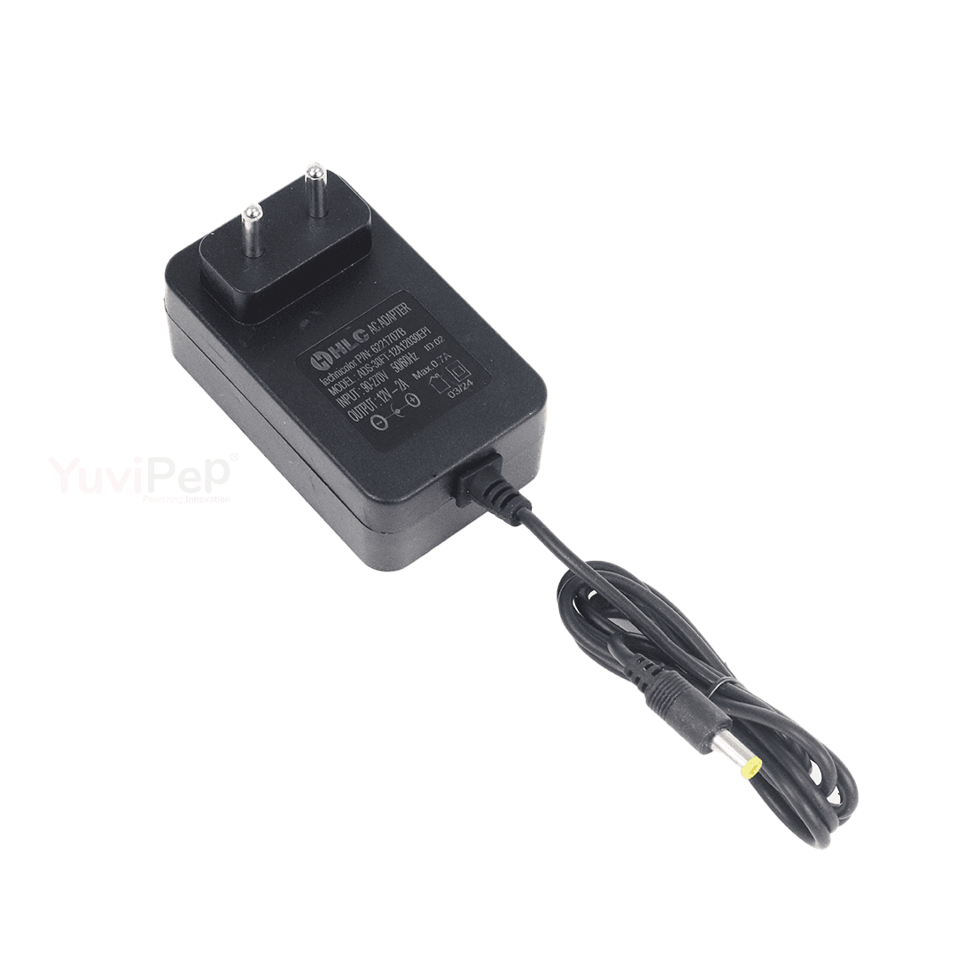 DC 12V-2A (5.5mm plug) Adaptor