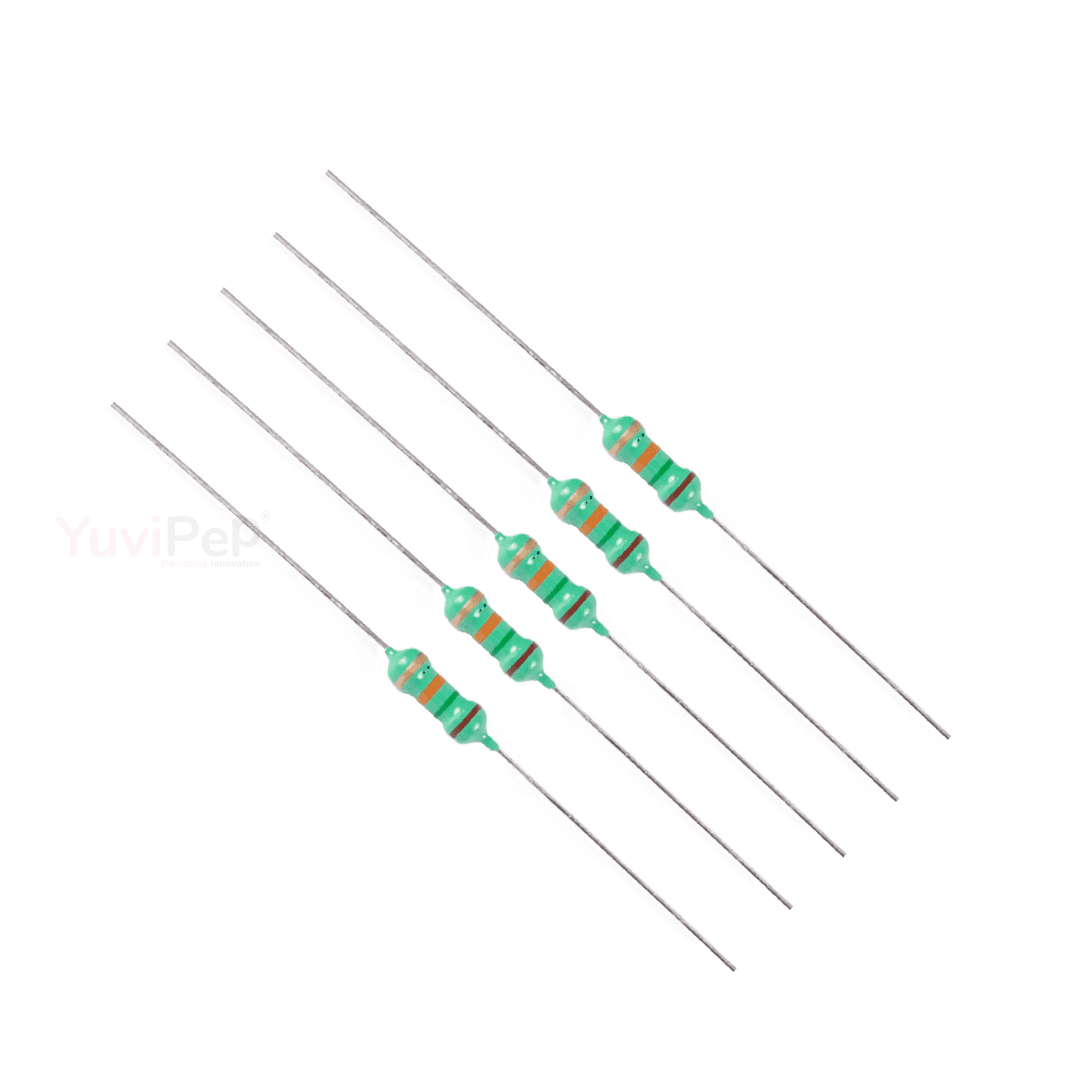 15K Ohm (Ω) 1/4W Resistor (Pack of 5) thumbnail 3