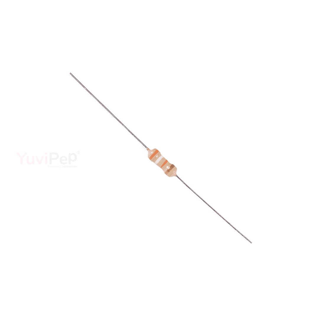 39K Ohm (Ω) 1/4W Resistor (Pack of 5)