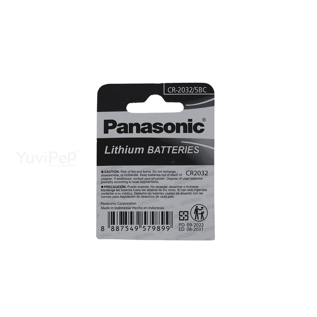 3V Battery Panasonic (CR2032) thumbnail 2