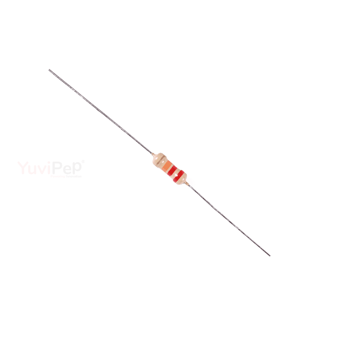22K Ohm (Ω) 1/4W Resistor (Pack of 5)