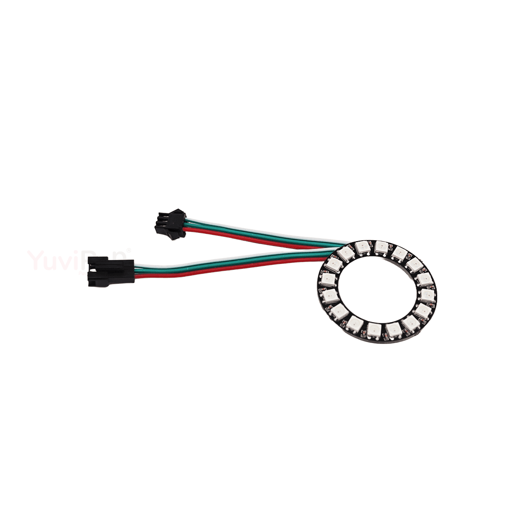 Neon Pixel 16 RGB LED PCB (WS2812) thumbnail 2
