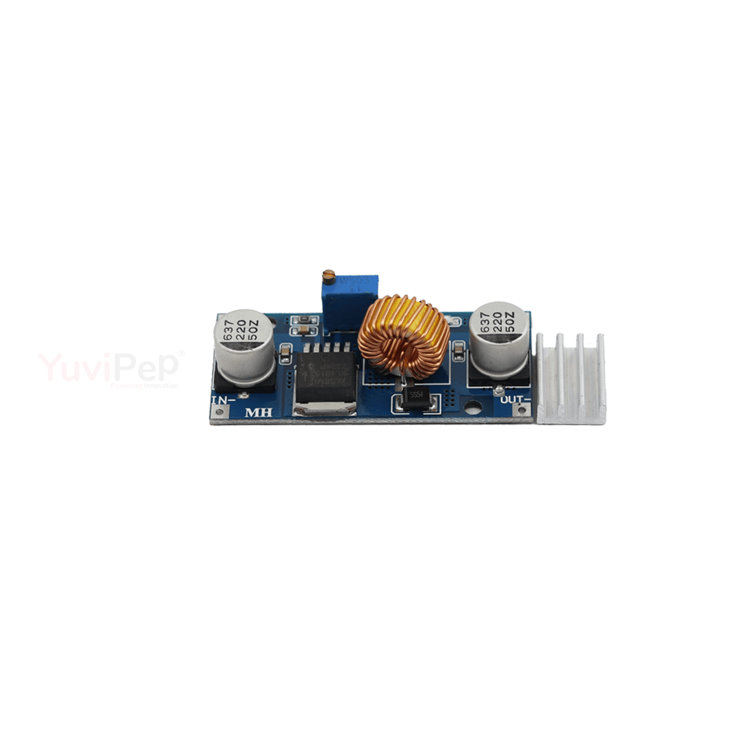 XL4015 5A DC-DC Step Down Adjustable Power Supply Buck Module LED with Heatsink thumbnail 3