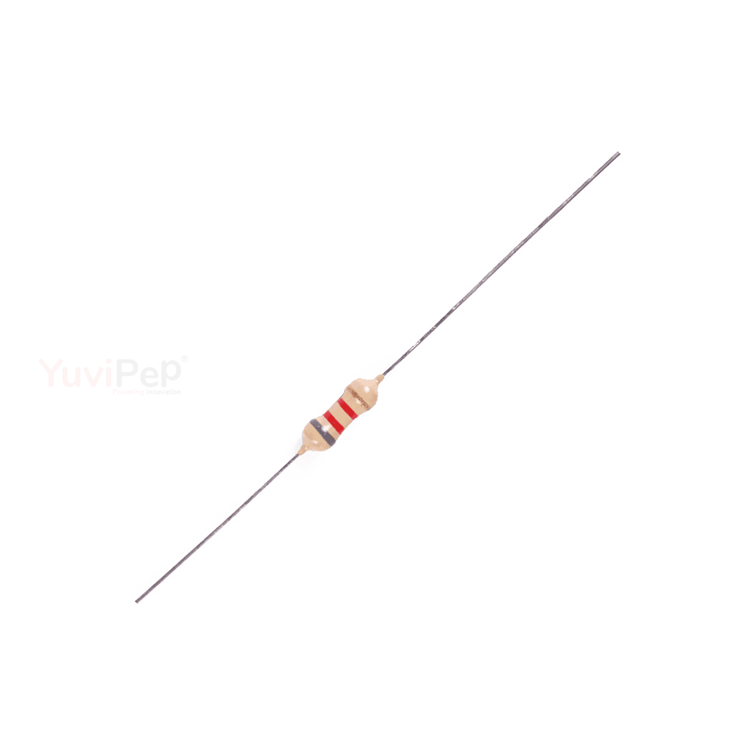 8.2K Ohm (Ω) 1/4W Resistor (Pack of 5) thumbnail 2
