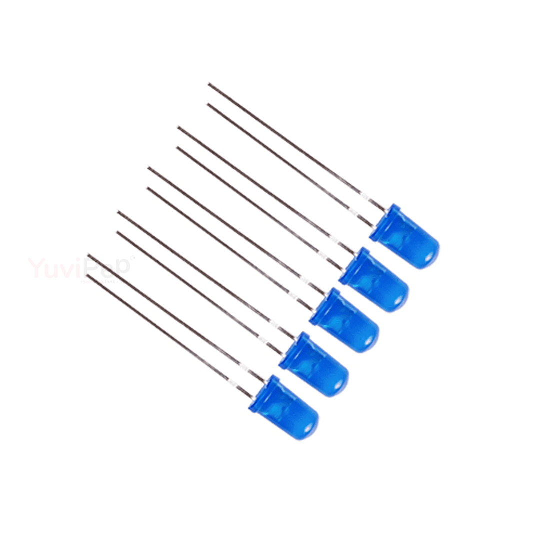 Blue LED (5MM) (Pack of 5) thumbnail 3