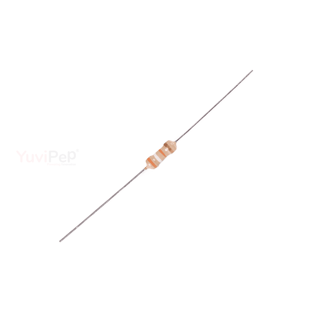 39K Ohm (Ω) 1/4W Resistor (Pack of 5) thumbnail 2