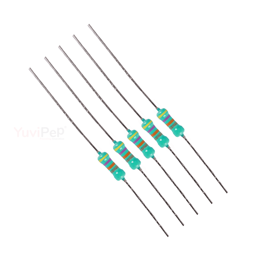 47K Ohm (Ω) 1/4W Resistor (Pack of 5) thumbnail 3