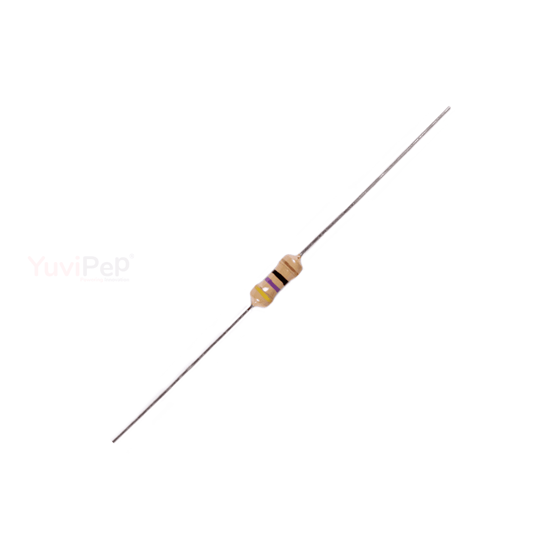 47 Ohm (Ω) 1/4W Resistor (Pack of 5) thumbnail 2