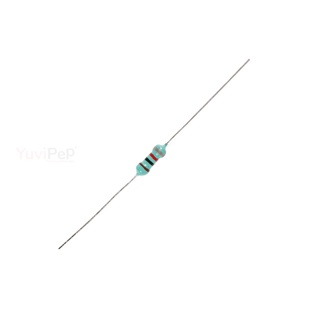 1K Ohm (Ω) 1/4W Resistor (Pack of 5) thumbnail 2