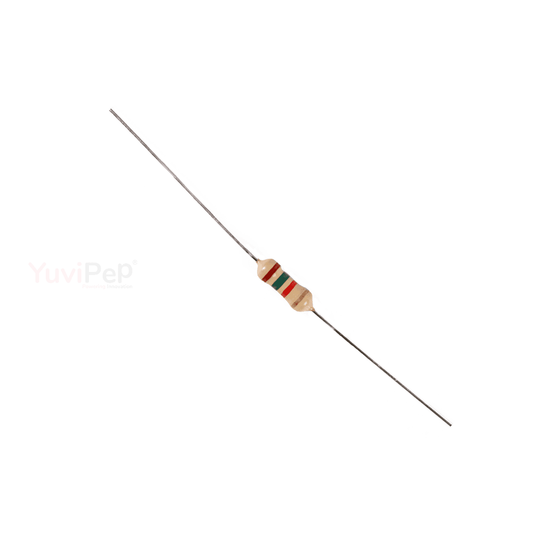 1.5K Ohm (Ω) 1/4W Resistor (Pack of 5)