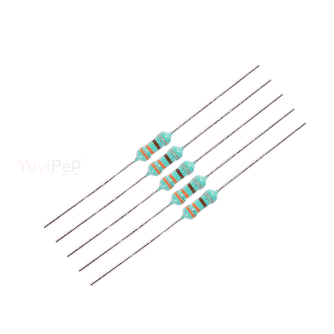 330 Ohm (Ω) 1/4W Resistor (Pack of 5) thumbnail 3