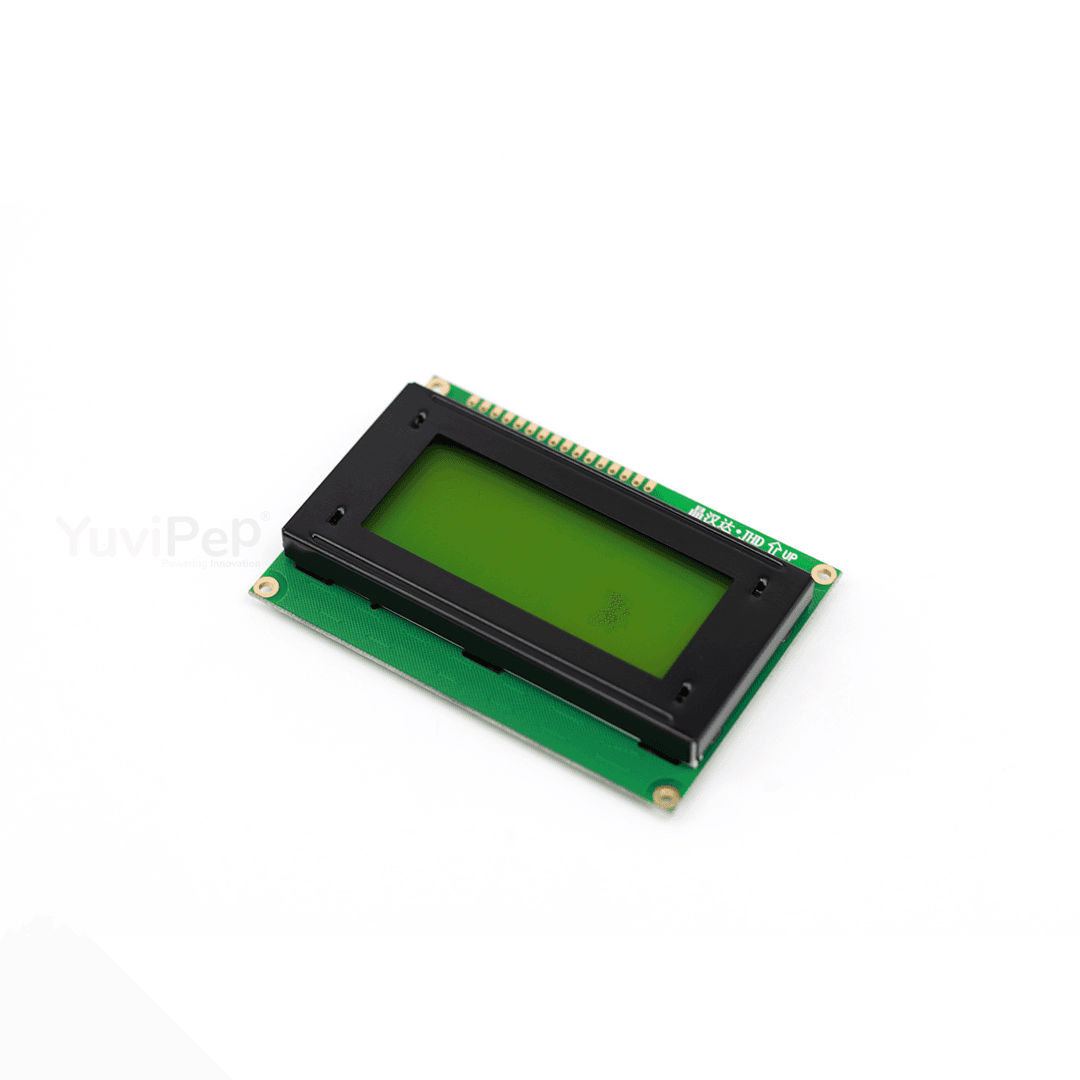 16*4 LCD Display with Yellow Backlight thumbnail 2