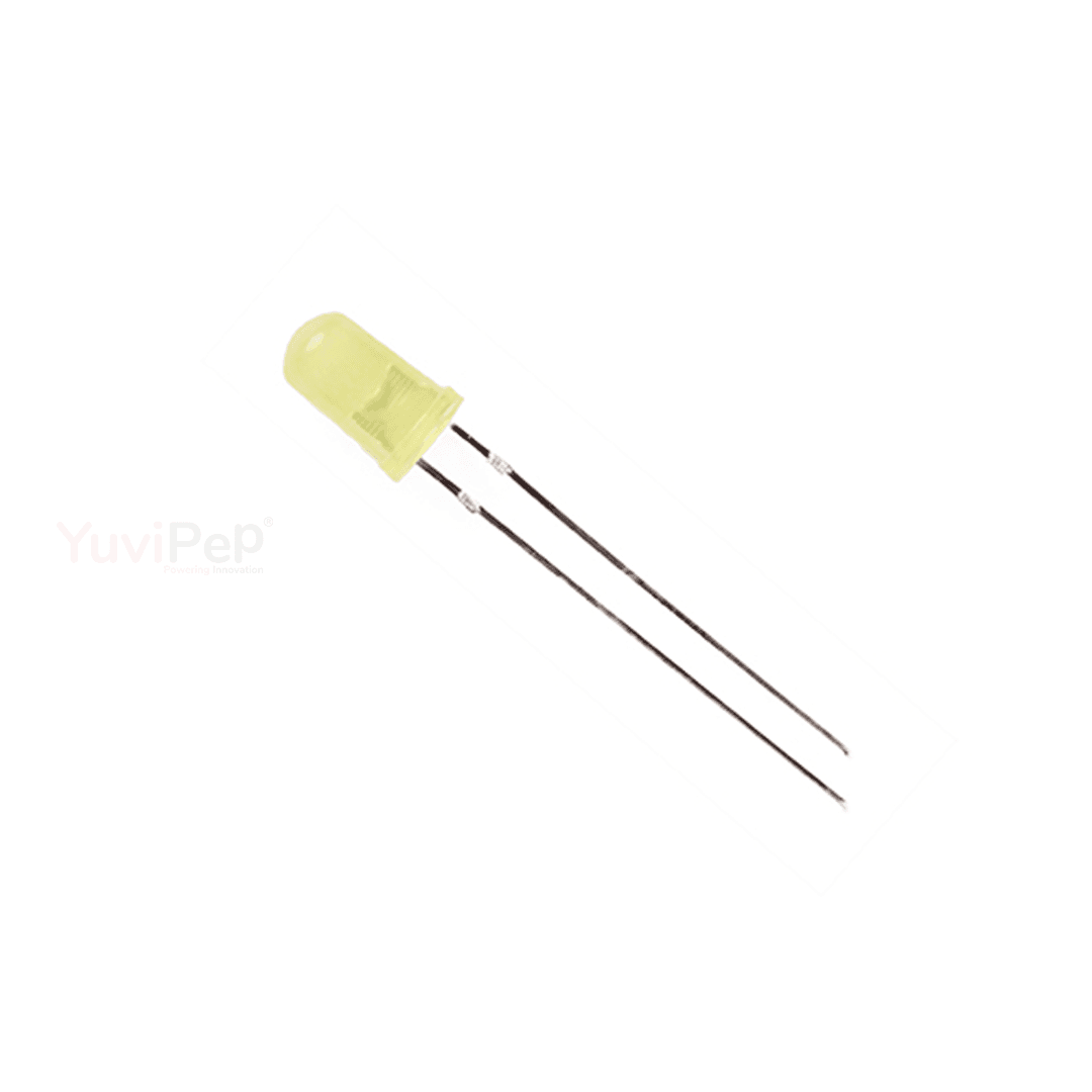 Yellow LED (5mm) (Pack of 5)