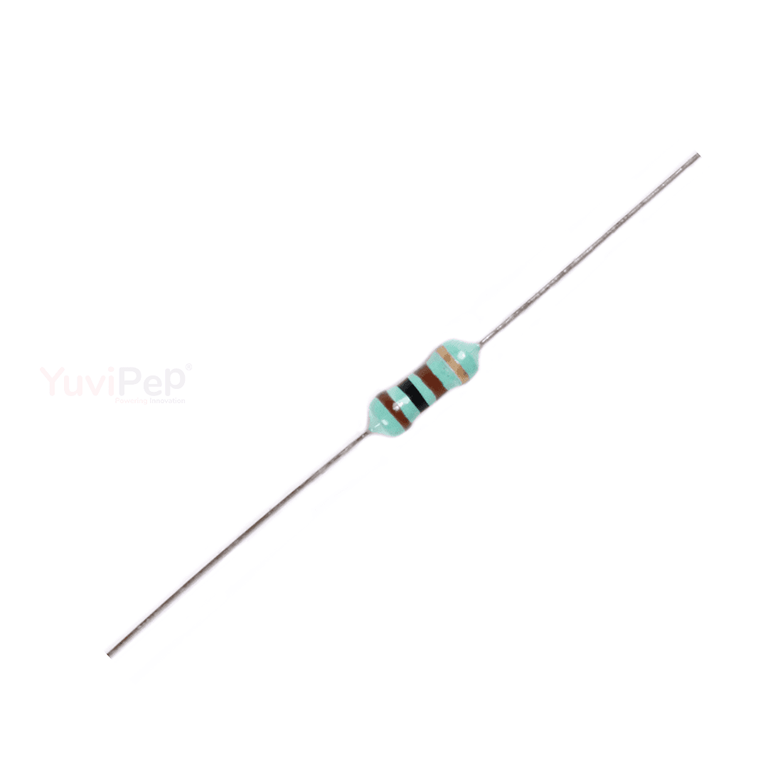 100 Ohm (Ω) 1/4W Resistor (Pack of 5) thumbnail 2