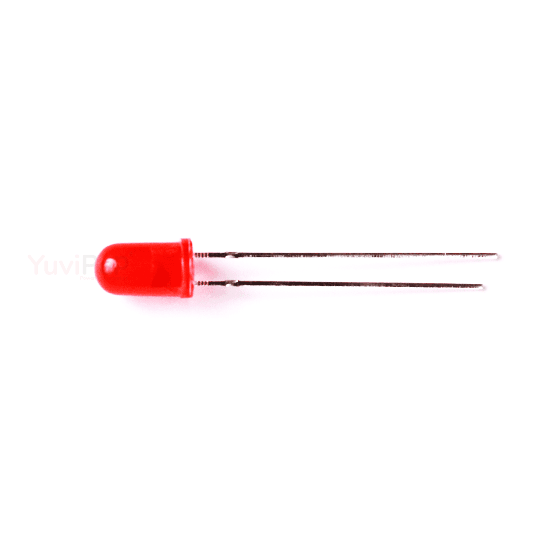 Red LED (5MM) (Pack of 5) thumbnail 2