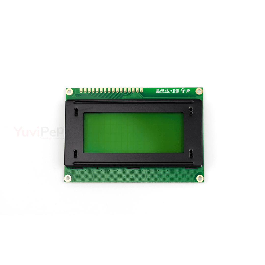 16*4 LCD Display with Yellow Backlight