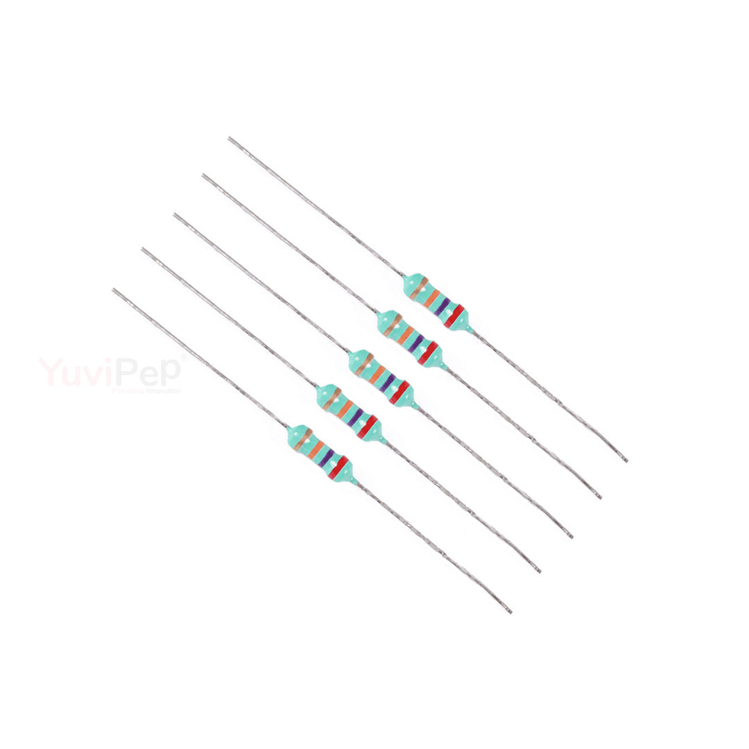 27K Ohm (Ω) 1/4W Resistor (Pack of 5) thumbnail 3