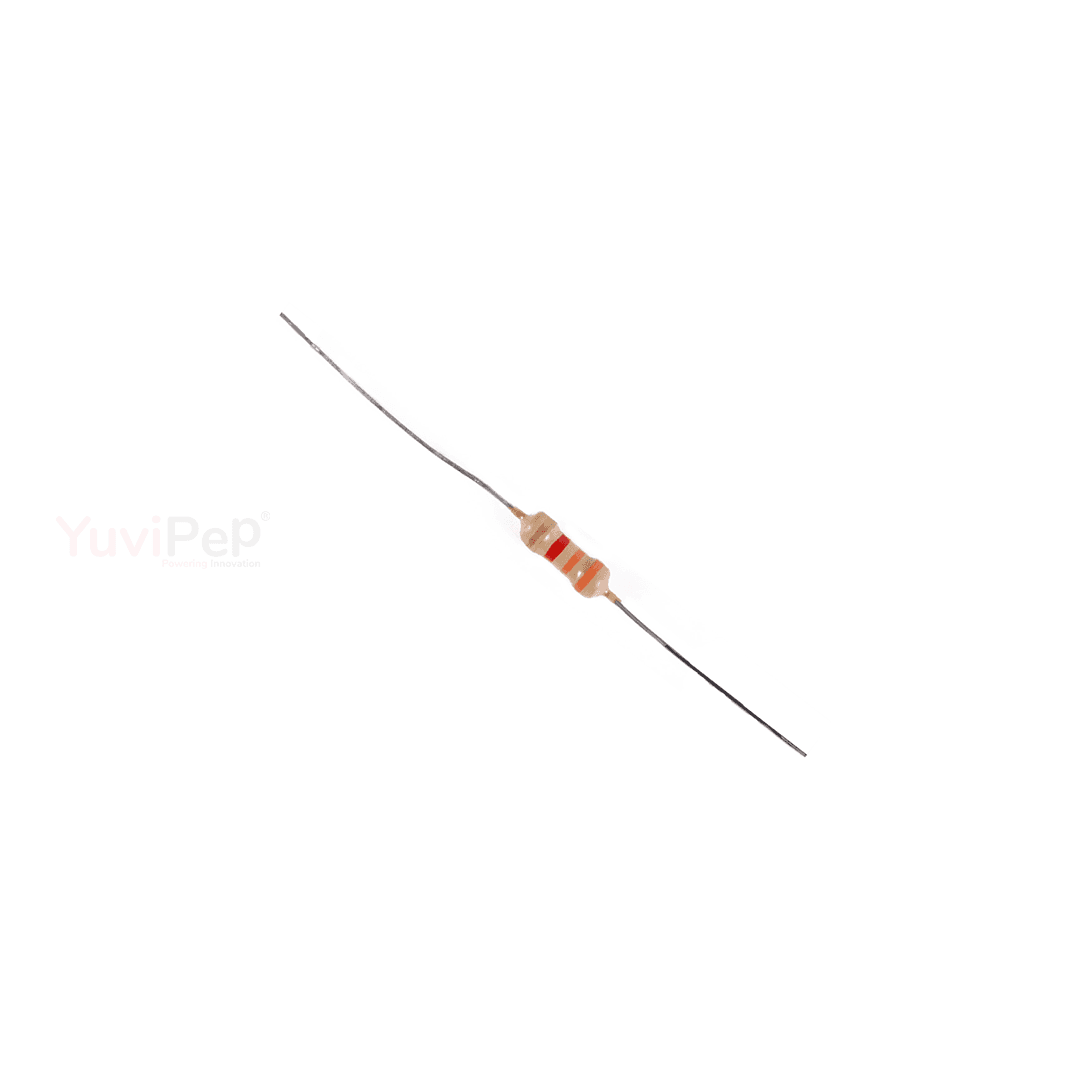 3.3K Ohm (Ω) 1/4W Resistor (Pack of 5)