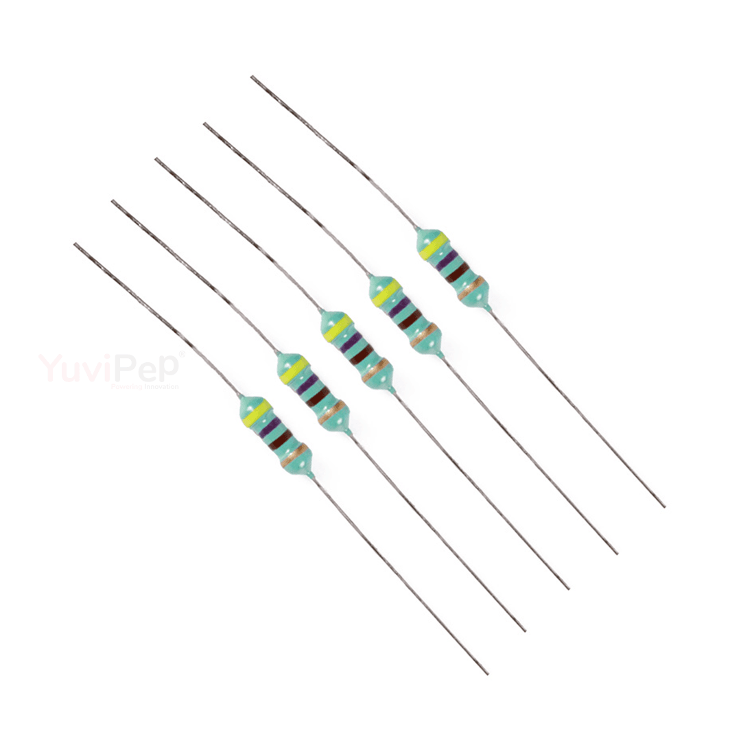 470 Ohm (Ω) 1/4W Resistor (Pack of 5) thumbnail 3
