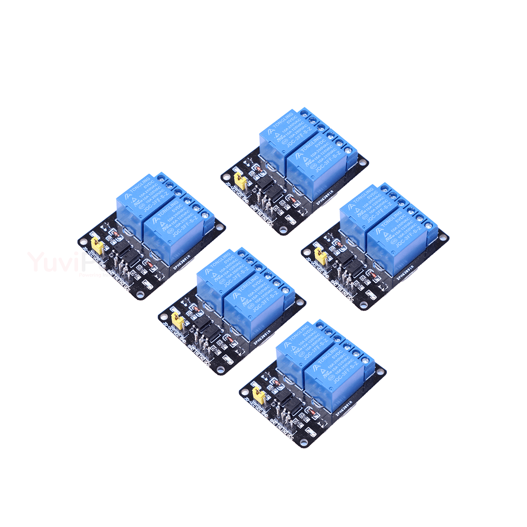 2 Channel Relay Module thumbnail 3