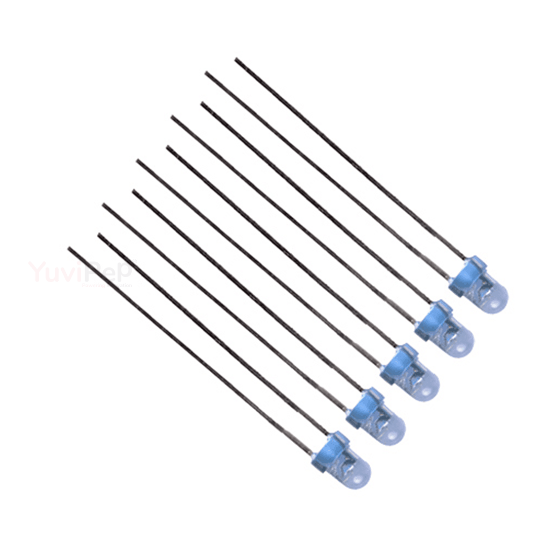 LED Blue Colour 3mm (Pack of 5) thumbnail 3
